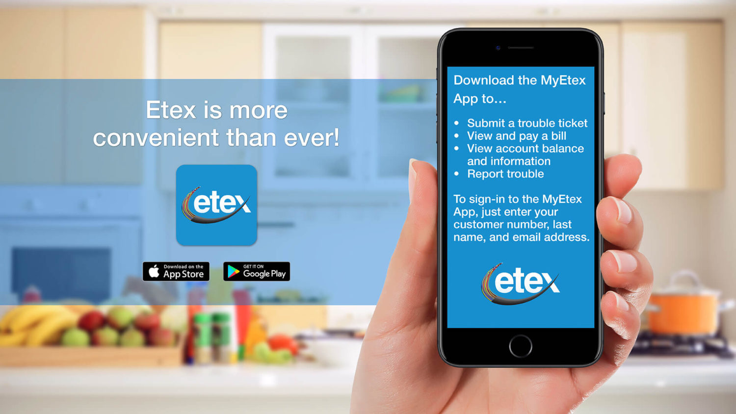 Etex Phone, & Digital TV Bundle and save with Etex!